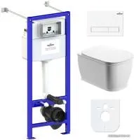 Унитаз Lavinia Boho Relfix Bell Pro Rimless 6 в 1 77050121 (белый пластик)