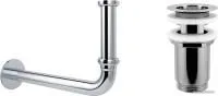 Wellsee Drainage System 182101004 (сифон, выпуск, хром)