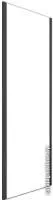 Veconi 100x195 KP12B-100-01-C7 (стекло прозрачное/черный)