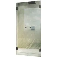 MaybahGlass 195x101 MGD-464-6 (прозрачное стекло/черный)