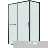 Grossman Style 100х195 200.K33.05.100.21.00 (черный матовый/стекло прозрачное)