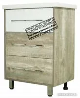 Style Line Тумба под умывальник Экзотик 65 3 ящика (напольная)