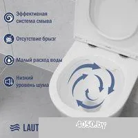 Lauter Longer 2110822 с кнопкой 219704F (квадратная, черный)