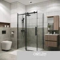 Grossman Classic 100х195 200.K33.04.100.42.00 (графит сатин/стекло прозрачное)