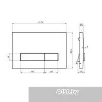 Berges Wasserhaus Vita Rimless 043381 (с сиденьем)