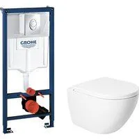 Saniteco KW-9003W Single Hole + GROHE Rapid SL 38721001