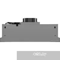 MAUNFELD VSQ 60 (нержавеющая сталь/белое стекло)