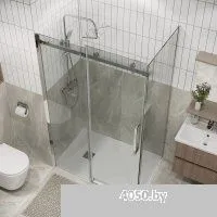 Grossman Classic 100x80x195 120.K33.04.1080.10.00 (хром/прозрачное стекло)