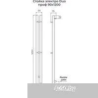 TERMINUS Стойка Duo Проф 1200