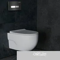 Roxen Porto One Rimless 6 в 1 StounFix Dual Fresh 646666 (чёрное стекло)