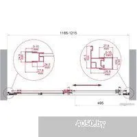 BelBagno LUCE-BF-1-120-P-Cr