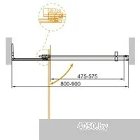 Cezares SLIDER-B-1-80/90-C-GM