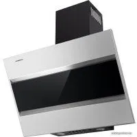 MAUNFELD Bridge 60 (нержавеющая сталь/черное стекло)