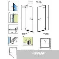 Radaway Arta DWJ I 80 L 386071-03-01L