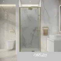 Niagara Nova NG-45-9ASG 90х195 (золото сатин/прозрачное стекло)