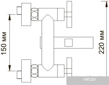 Смеситель Wasserkraft Weser 7801