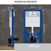 Lauter Longer 2110822 + 21901002 (кнопка узкая, черный/черный)