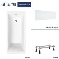 Lauter Aurora 180x80 21010080 (с ножками и лицевым экраном)