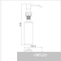 БелЭворс Rio + смеситель W74004-2 + дозатор L405F (черный)