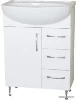 СанитаМебель Тумба под умывальник Камелия-64.43 Д2