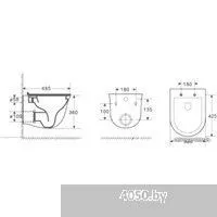 WeltWasser Telbach 004 GL-WT + Marberg 410 SE (белый глянец/хром)