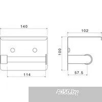 Aquatek Европа AQ4939CR (с полкой, хром)