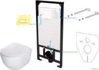 Унитаз Deante Peonia Zero CDEZ6ZPW