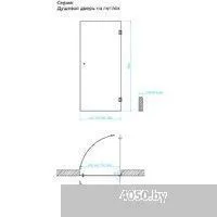 MaybahGlass 195x70.5 MGD-519-6 (сатин стекло/черный)