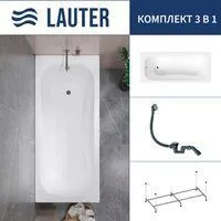 Lauter Sophia 140 21205140 (с каркасом и сифоном 21Y31000 хром)