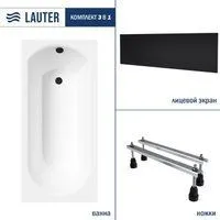 Lauter Haven 170x75 21202007 (с ножками и лицевым черным экраном)