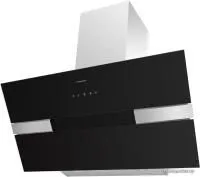 MAUNFELD Mersey 90 (нержавеющая сталь\черное стекло)