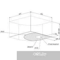 Aquanet Optimal 90х90x48 293357