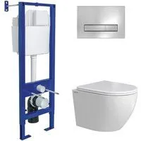 Berges Wasserhaus Okus Rimless 043392 (с сиденьем)