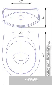 Унитаз Rosa Комфорт Люкс микролифт