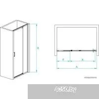 RGW PA-008-B 350800889-14 80 (черный/прозрачное стекло)