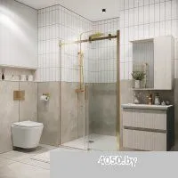 Grossman Classic 100x195 100.K33.04.100.32.00 (золото сатин/стекло прозрачное)