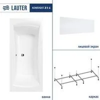 Lauter Belgravia 180x80 21110180 (с каркасом и лицевым экраном)