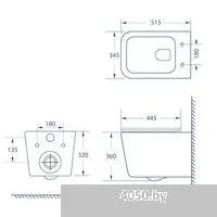 Lauter Magdeburg 21103EC + 21901002 (кнопка круглая, черный)