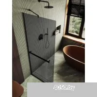 MaybahGlass 195x79 MGD-729-6у (графитовое стекло/черный)