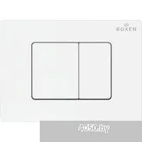 Roxen Cube Tornado Bidet в комплекте с инсталляцией StounFix Dual Fresh 6 в 1 868630 (кнопка: брашир