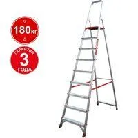 Новая высота NV 311 алюминиевая профессиональная 9 ступеней