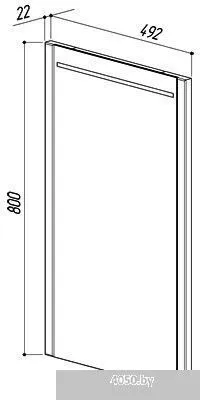 Belux Зеркало Мадрид В50