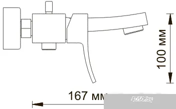 Смеситель Wasserkraft Aller 1061