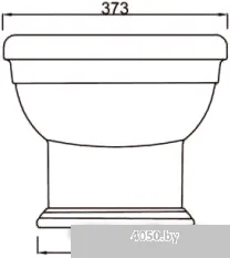 Биде BelBagno Boheme BB115BH