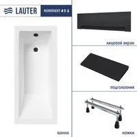 Lauter Estelle 180 21206080 (с ножками, черным подголовником и черным лиц.экраном)