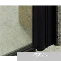 MaybahGlass 198x80 MGD-435-6 (сатин стекло/черный)