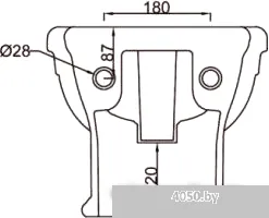 Биде BelBagno Boheme BB115BH