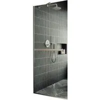 MaybahGlass 195x89 MGD-732-5у (прозрачное стекло/хром матовый)