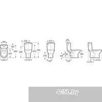 Roca Victoria 7342399000 + 734139Z000 + 801392002 (Slim с микролифтом)