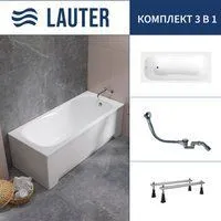 Lauter Sophia 150 21205150 (с ножками и сифоном 21Y32000 хром)